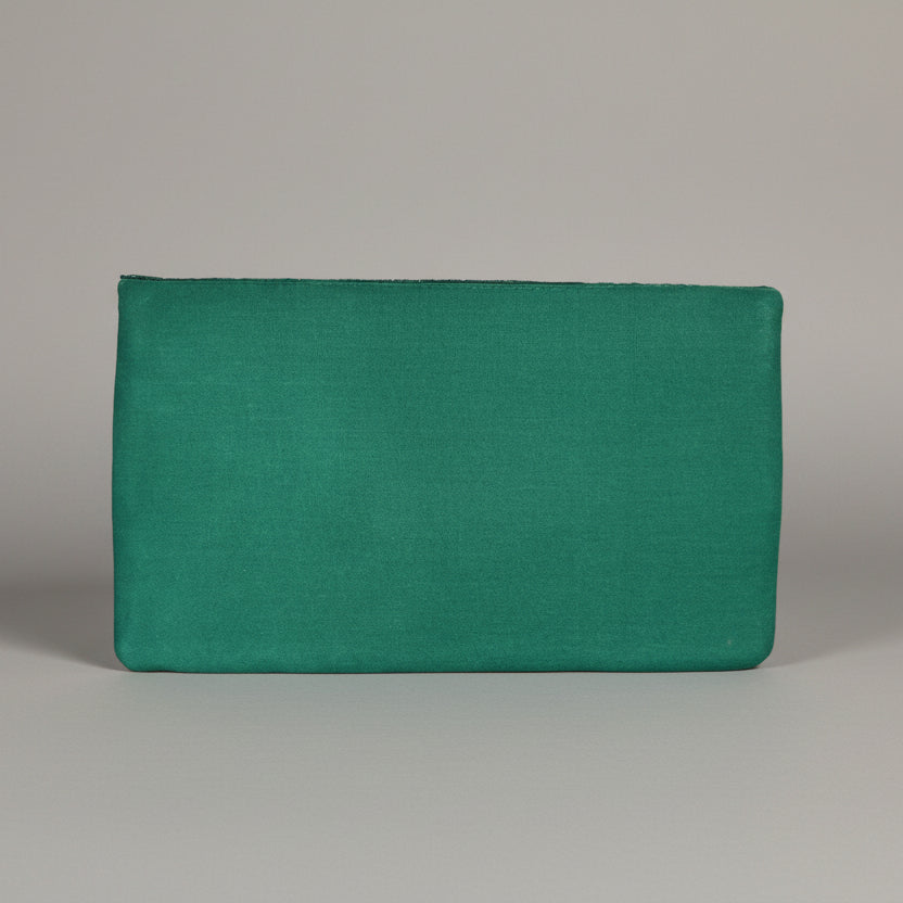 GREEN SEQUINS CLUTCH