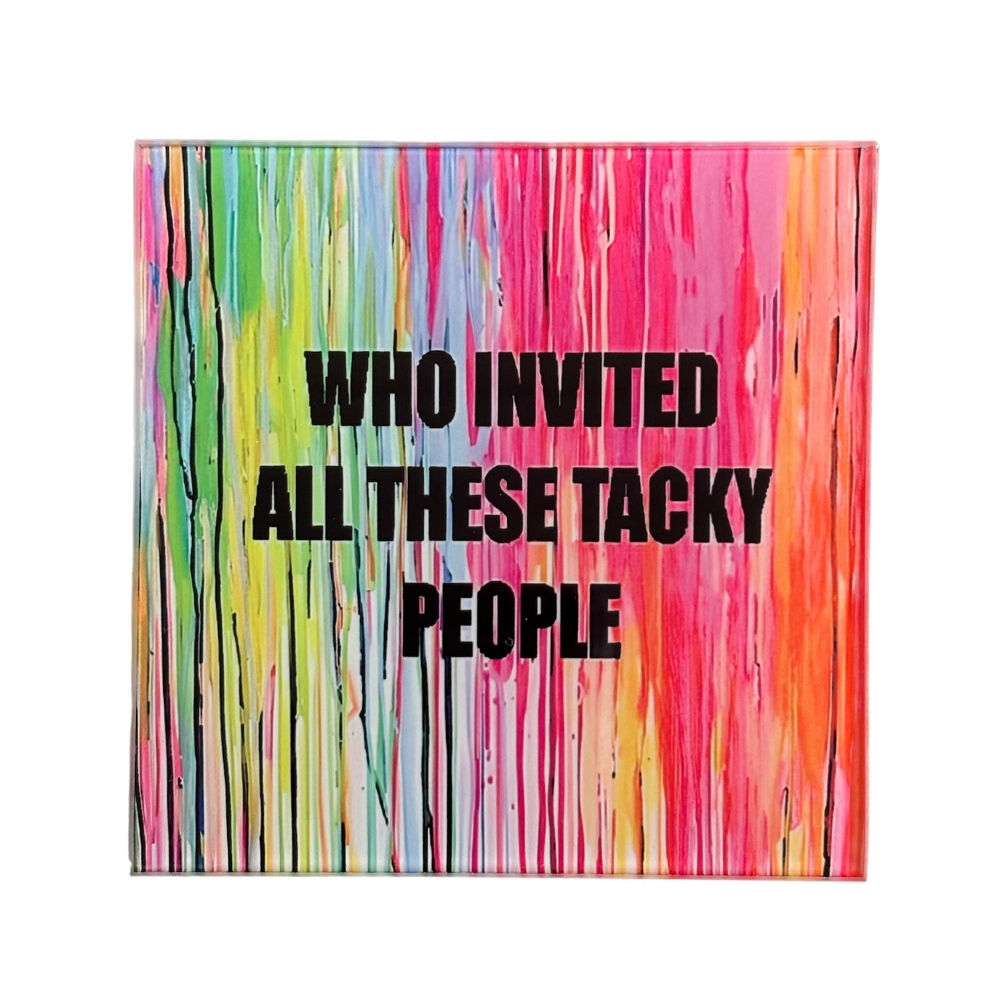 SAY WHAT U MEAN COASTER SET