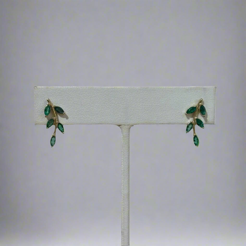 LEAVES DESIGNER INFLUENCE EARRINGS