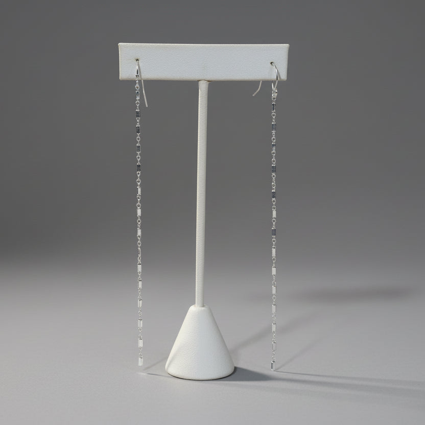 STERLING SILVER HOOK EARRING