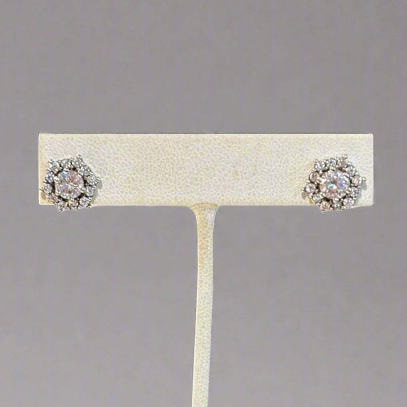 CZ STUD EARRINGS