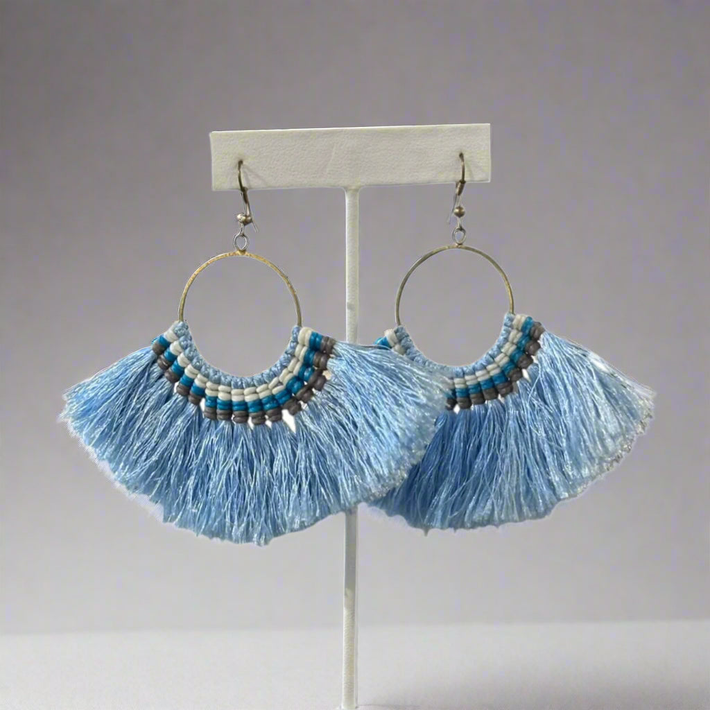 FRINGE TASSEL EARRING