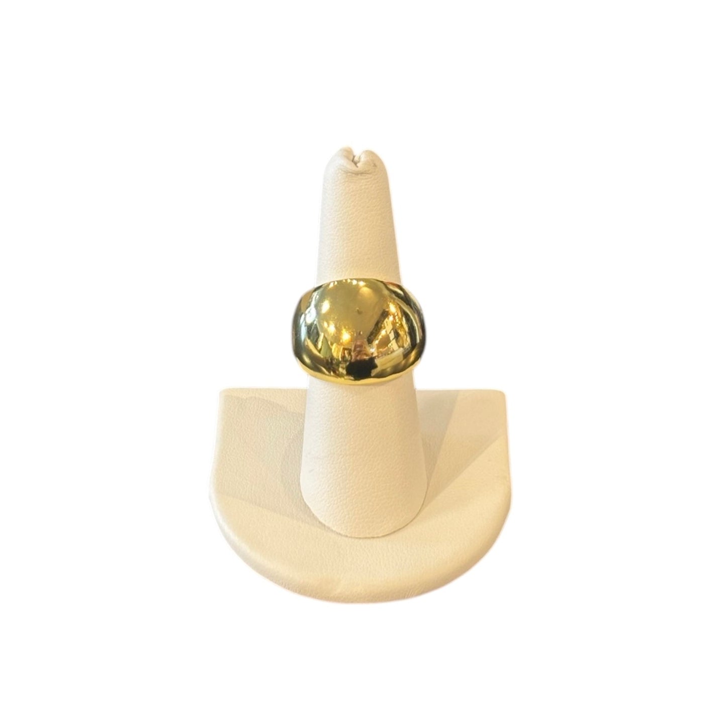 GOLD DOME RING