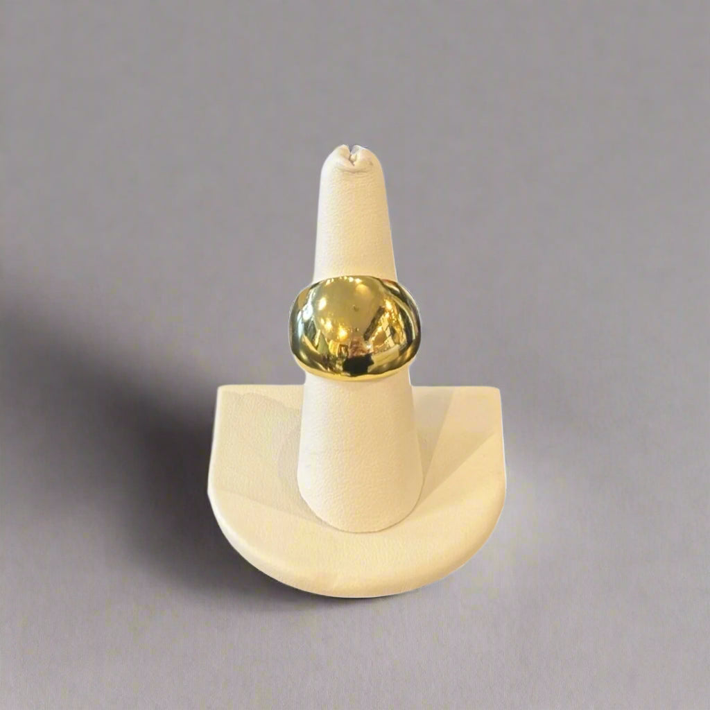 GOLD DOME RING