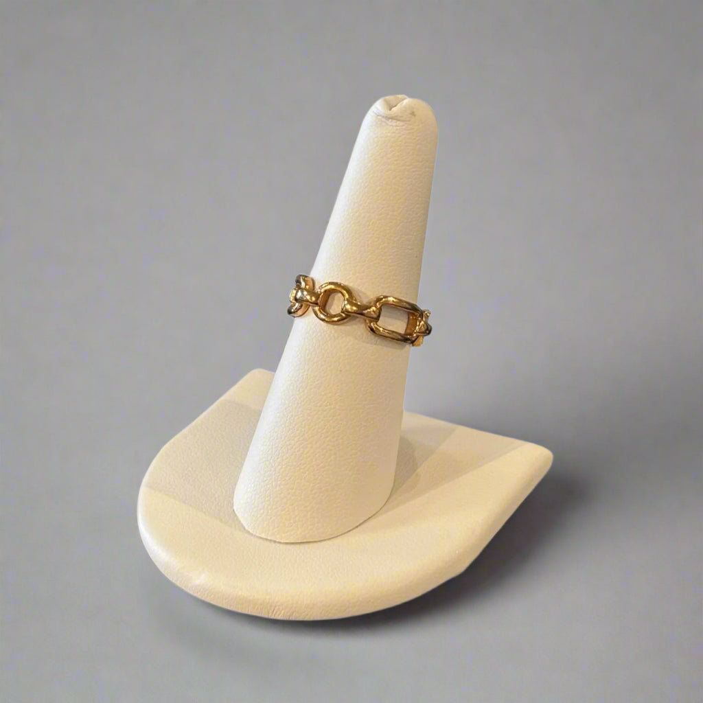 CHAIN ROSE RING