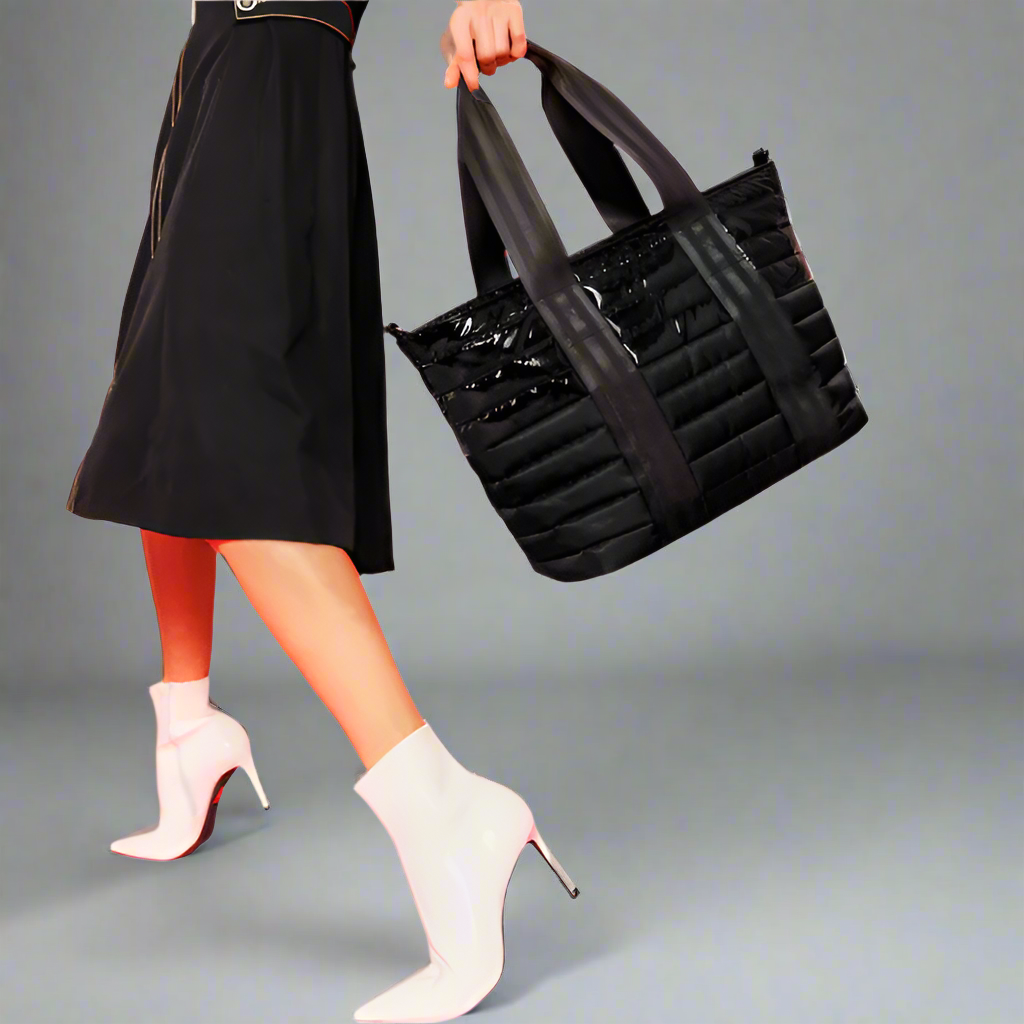 JR WINGMAN TOTE BAG BLACK