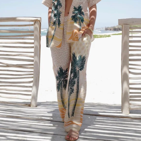AVERY VACATION PRINT PANT