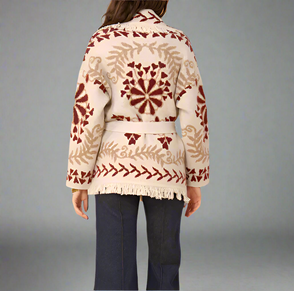 CHARLIE JACQUARD SWEATER