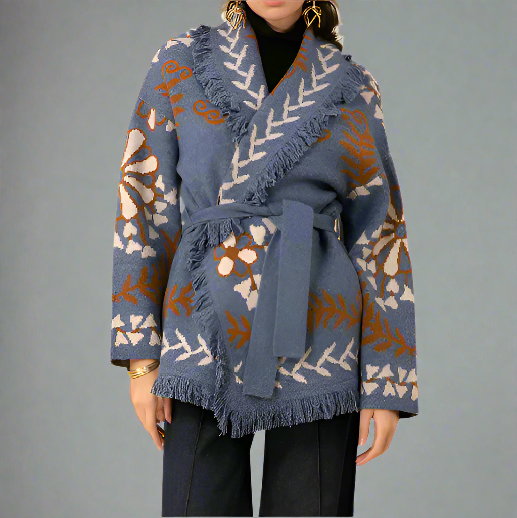CHARLIE JACQUARD SWEATER