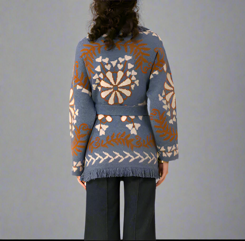 CHARLIE JACQUARD SWEATER