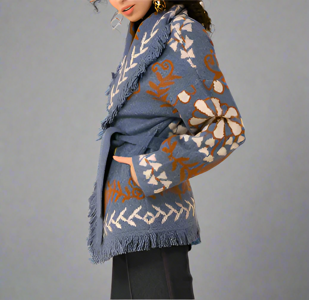 CHARLIE JACQUARD SWEATER