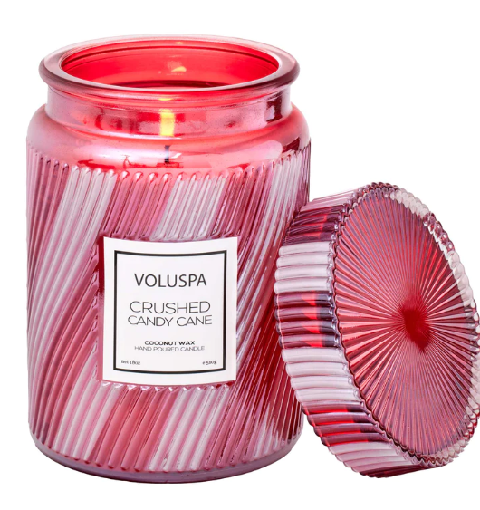 CRUSHED CANDY CANE 18oz CANDLE