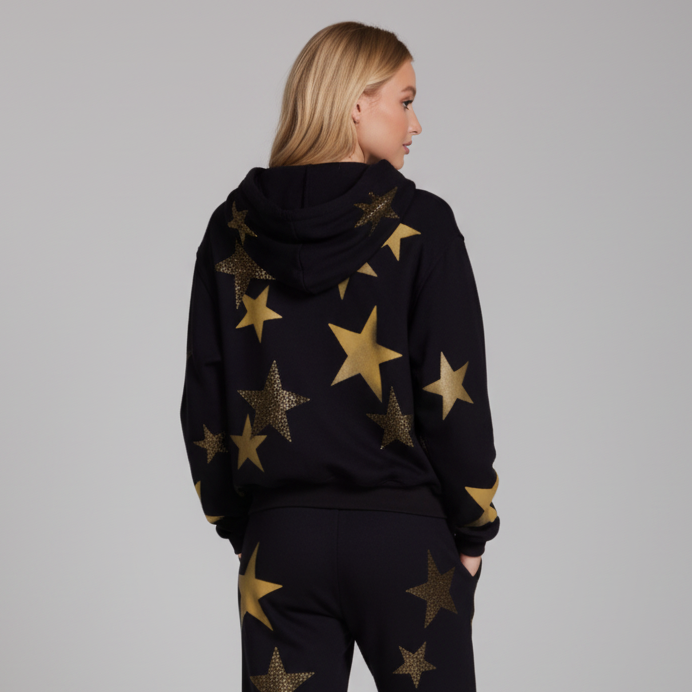 LACHELLE GOLD CRYSTAL MUTLI STARS