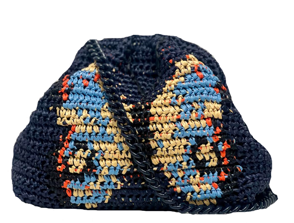 VANESSA BUTTERFLY MINI GAME CROCHET CLUTCH