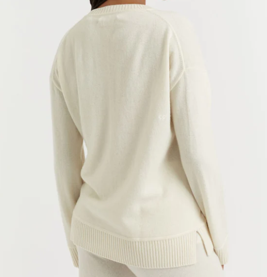 TIE NECK SWEATER