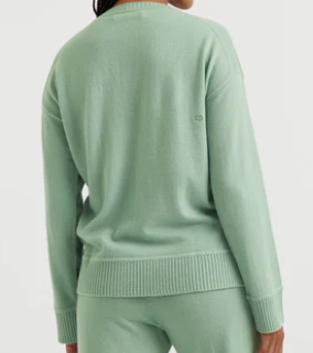 TIE NECK SWEATER
