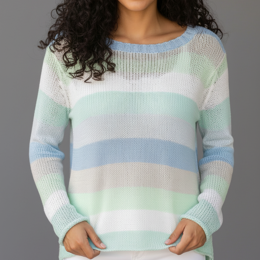 FLOWER MARKET CREW COTTON