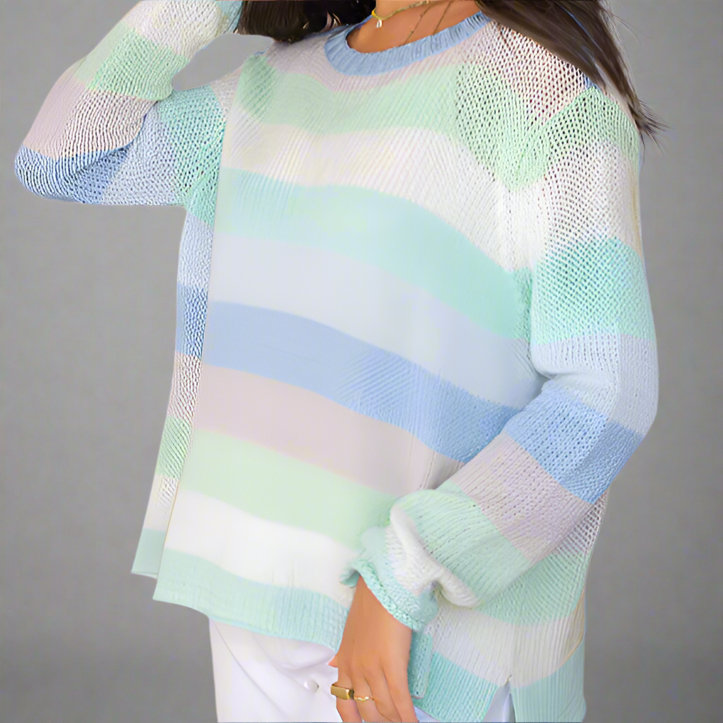 FLOWER MARKET CREW COTTON