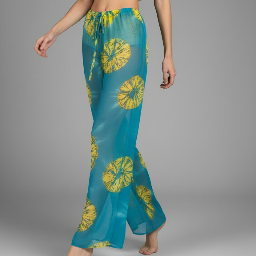 SHIBORI SHEER PANT