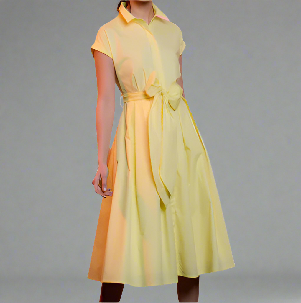 DRESS WITH BOW