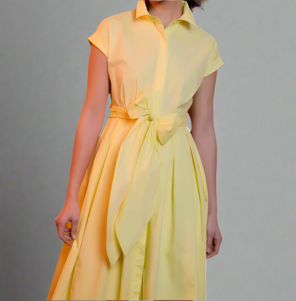 DRESS WITH BOW
