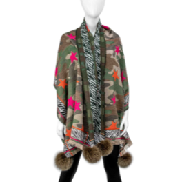 MIX CAMO SCARF