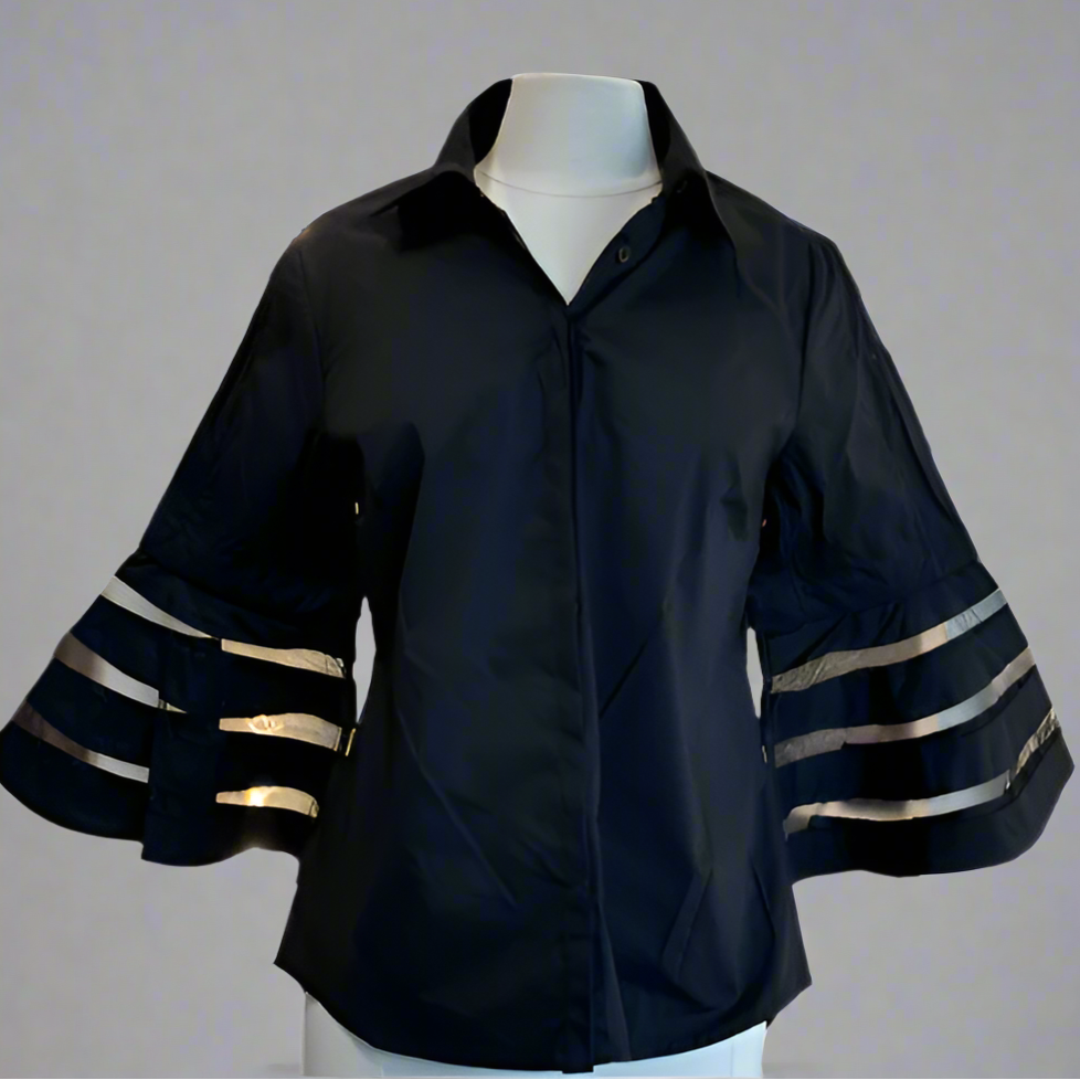 BLACK RAVEL BLOUSE