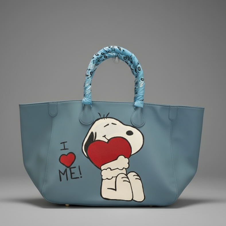 SNOOPY VEGAN TOTE