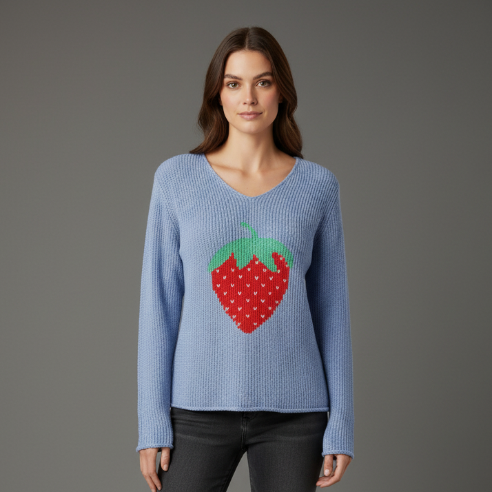 STRAWBERRY SWEATER