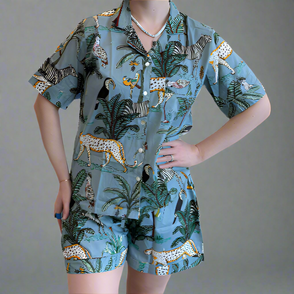 BALI SHORT PAJAMA - GREY