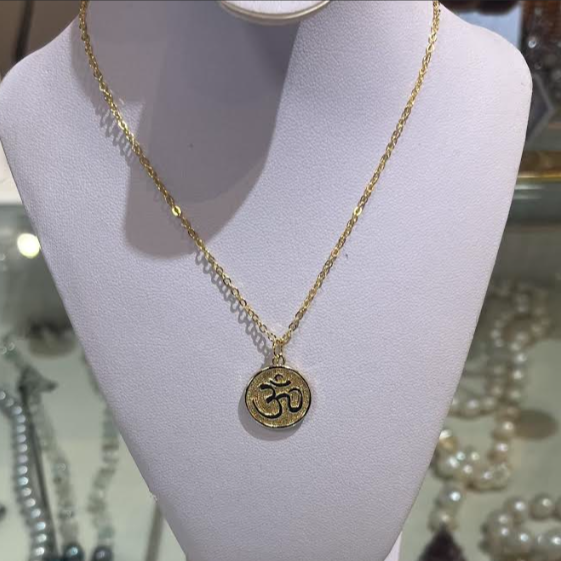 OM PENDANT NECKLACE