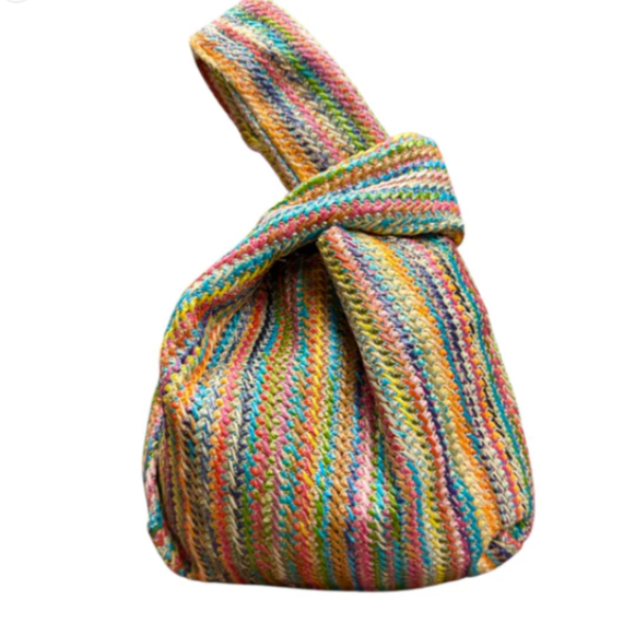 RAFFIA LOOP BAG
