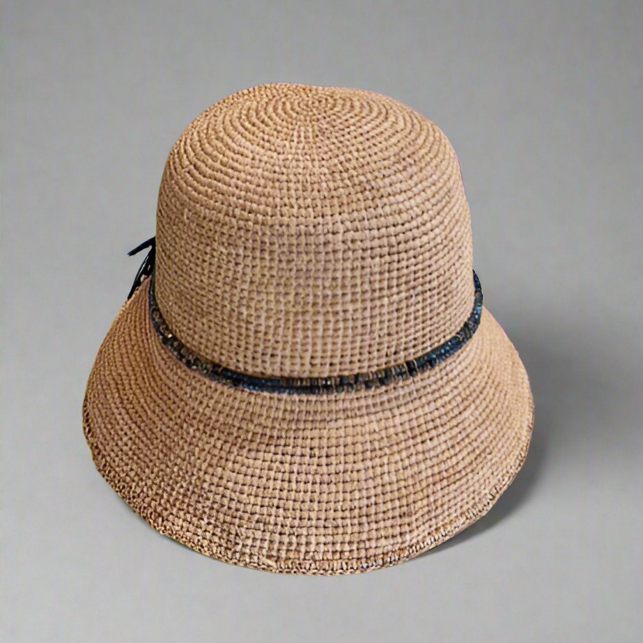 BEADED BUCKET HAT