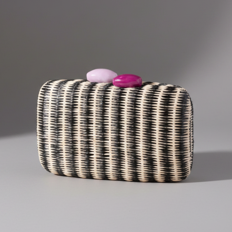 SCALA BLACK CLUTCH