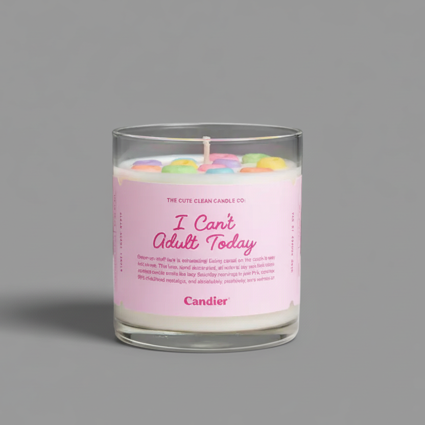I CANT ADULT TODAY CANDLE