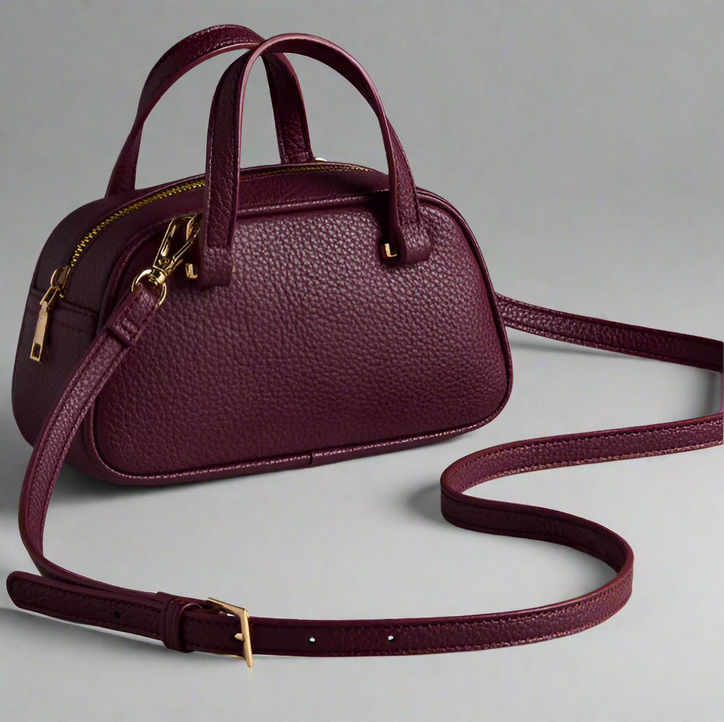 VALLERIE PEBBLE GRAIN MINI TOTE