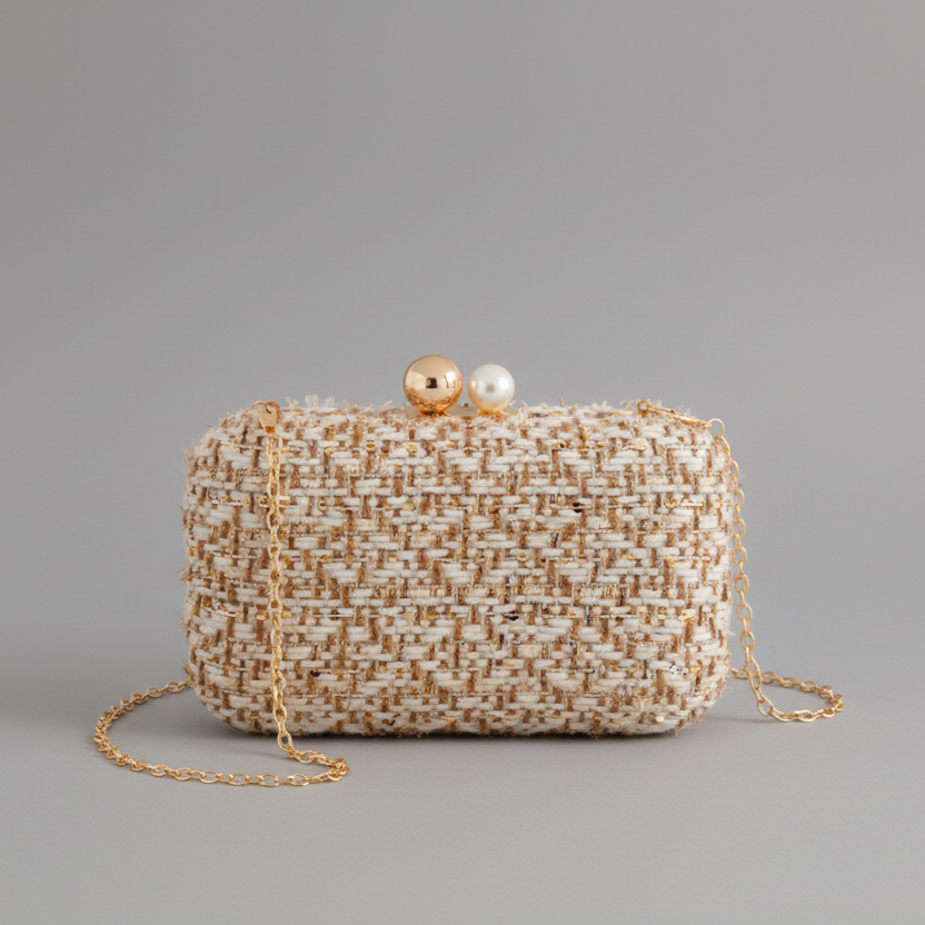 GOLD MABEL MINAUDIERE