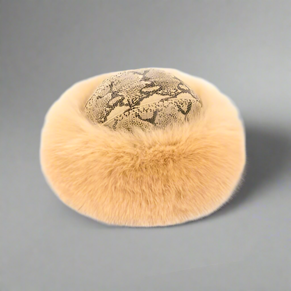HONEY FOX FUR HAT