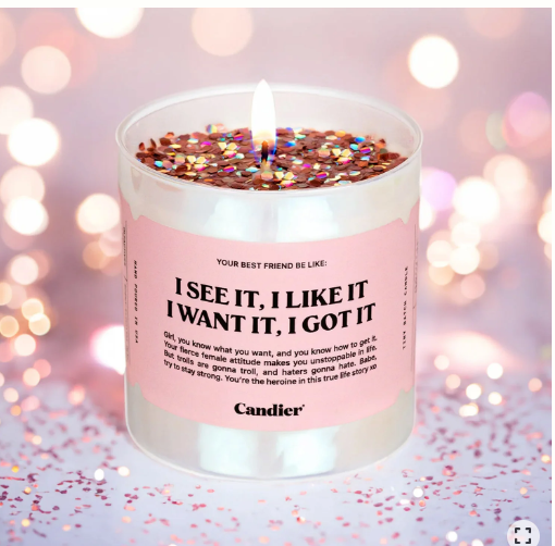 I SEE IT, I LIKE IT CANDLE