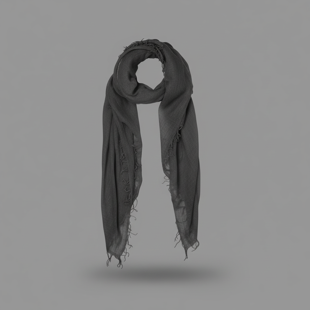 CASHMERE AND SILK SCARF