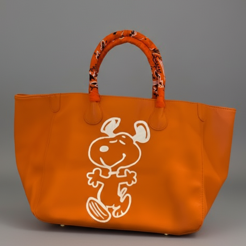 SNOOPY VEGAN TOTE
