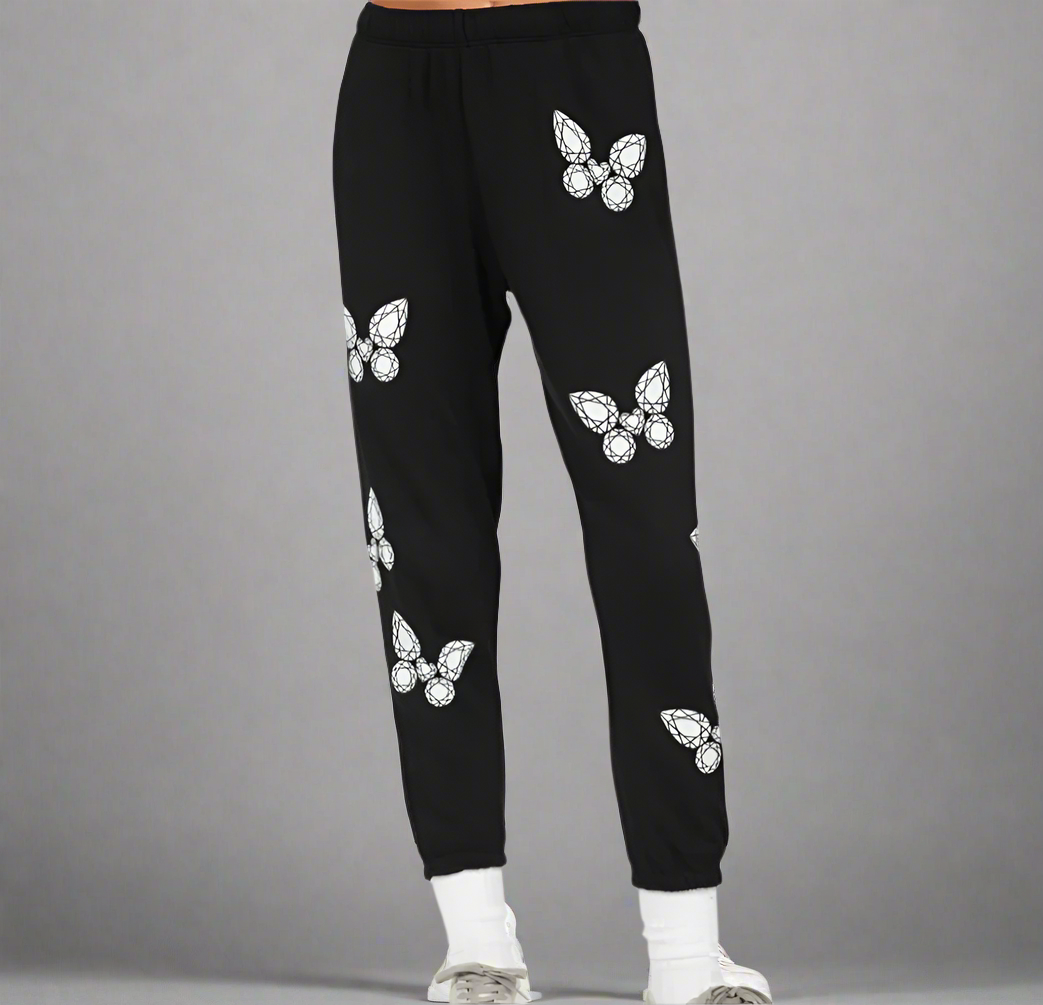 ALANA DIAMOND BUTTERFLY JOGGER