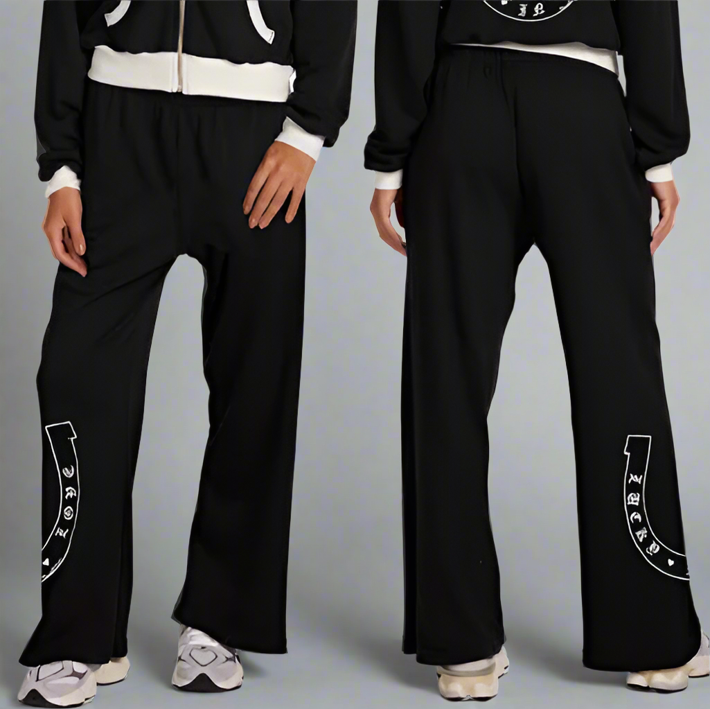 MARTINA LUCK HORSESHOE SWEATPANTS
