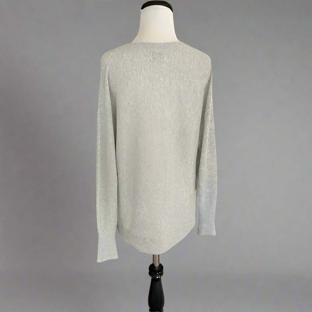 CASHMERE DRIPPING STAR SWEATER