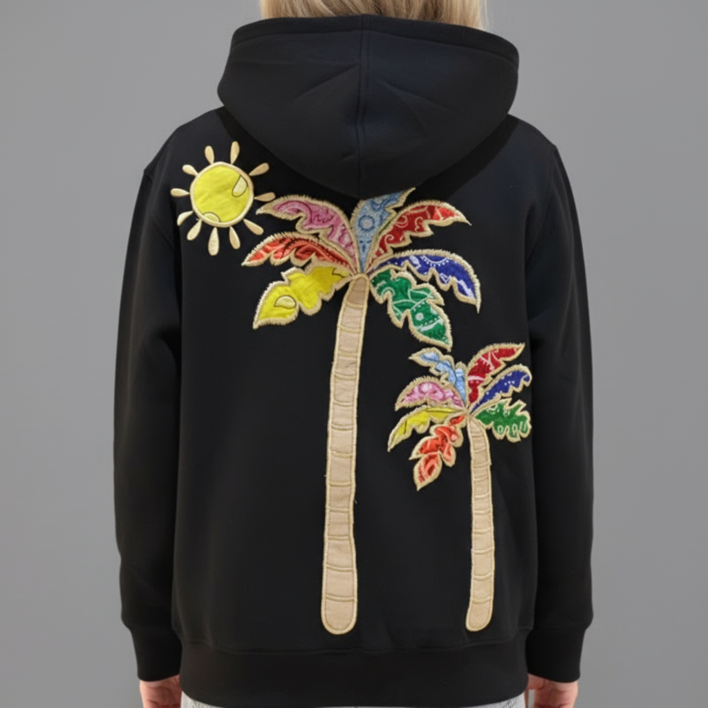 PALM ZIPPER HOODIE