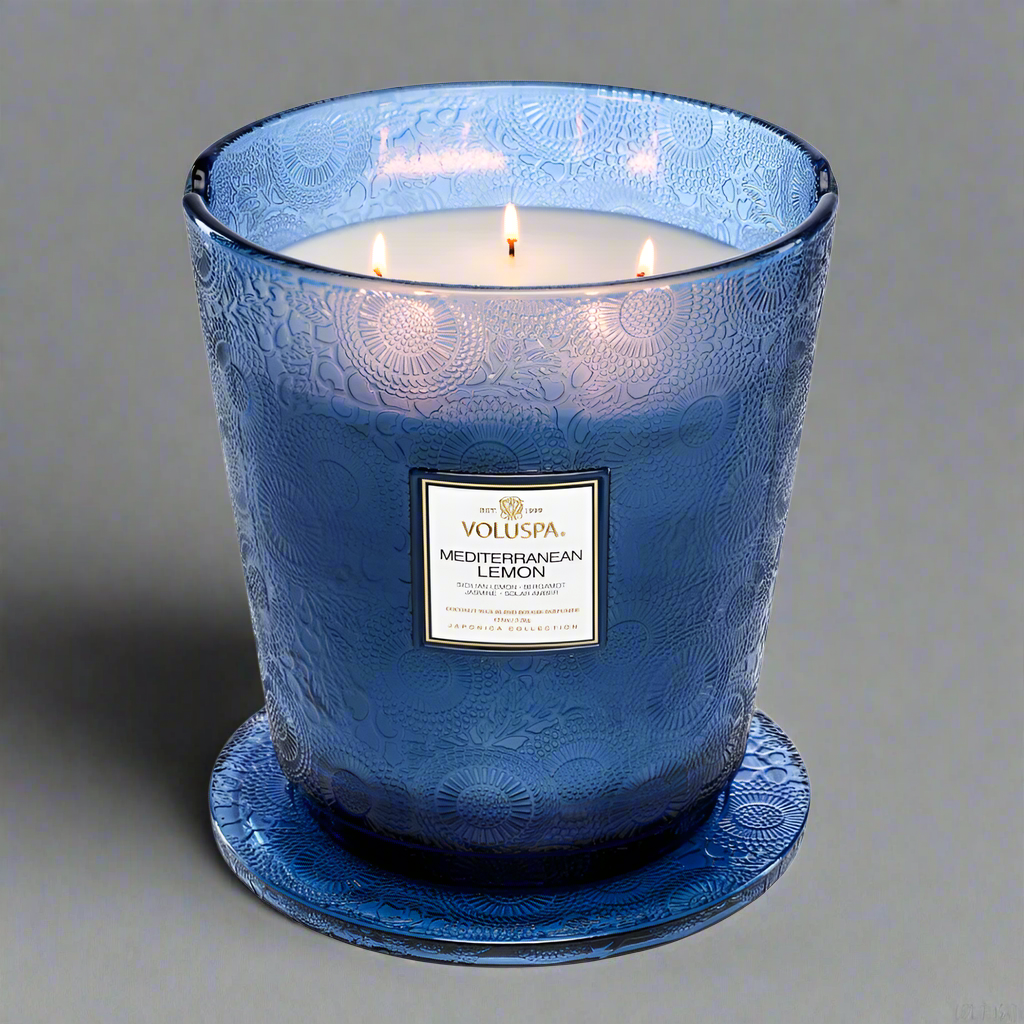 MEDITERRANEAN LEMON 5 WICK HEARTH CANDLE