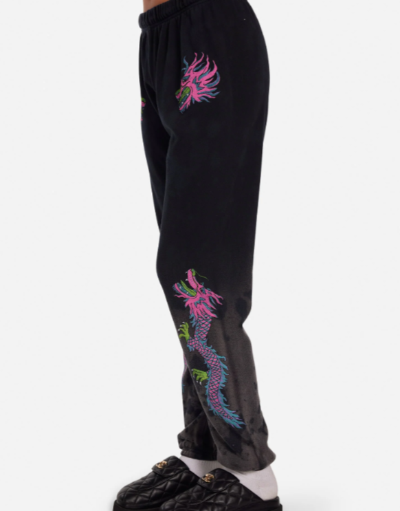TANZY VINTAGE PINK DRAGON