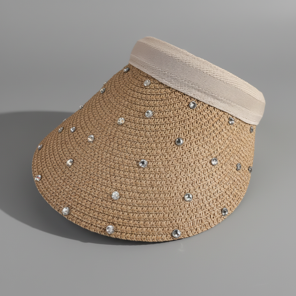 RHINESTONE VISOR