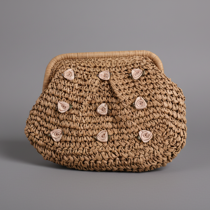 ROSEBUD DUMPLING BAG