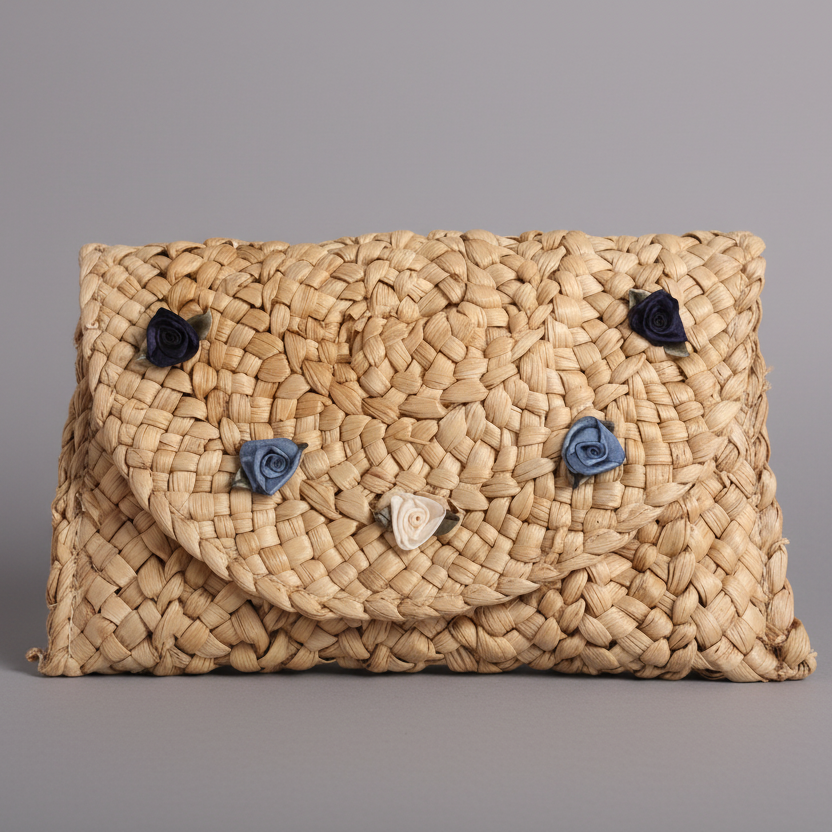 ROSEBUD CLUTCH POUCH